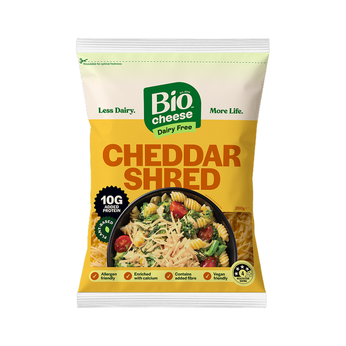BioCheese Cheddar Shred with Protein