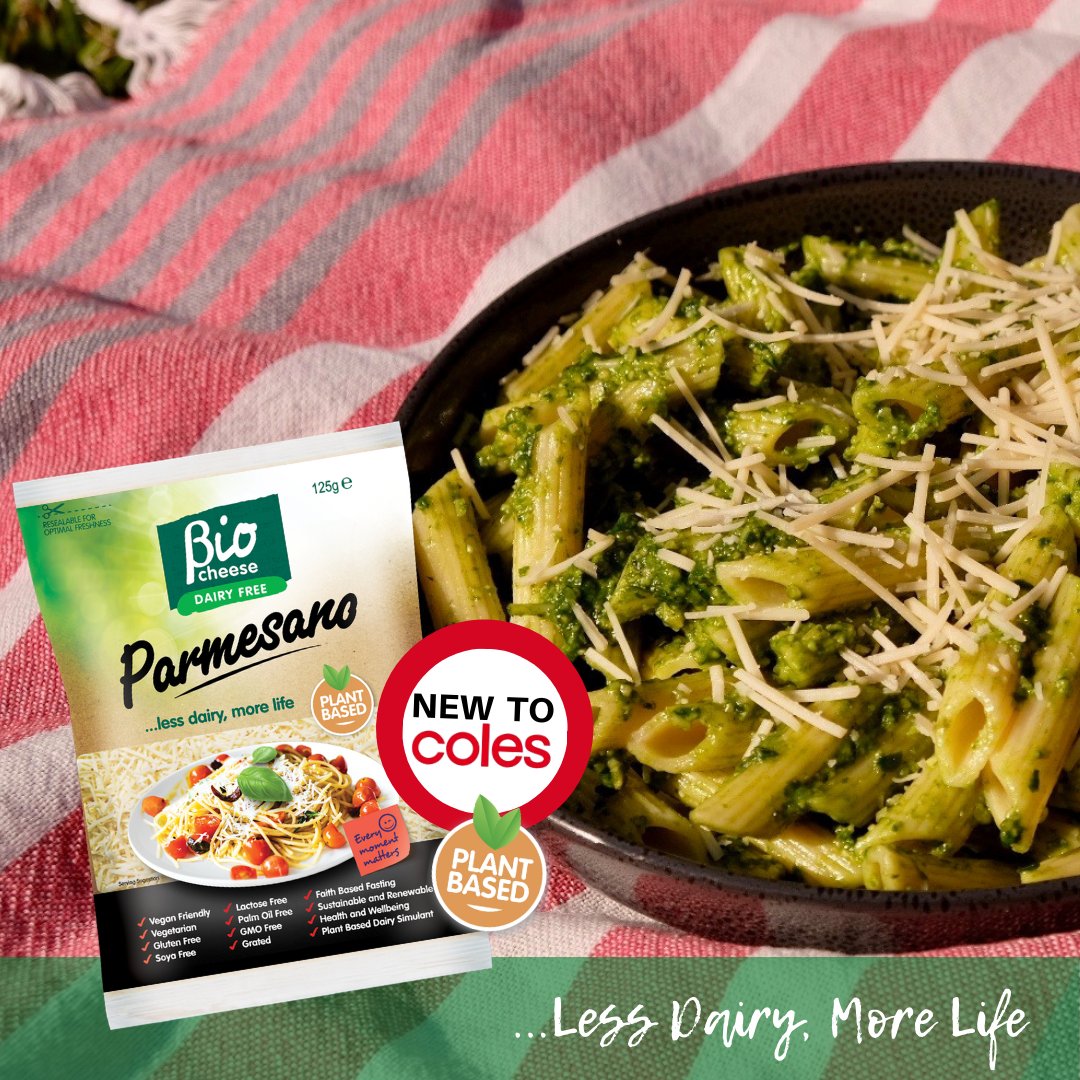 Fresh Basil & Parmesano Pesto Pasta